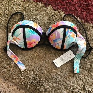 Pacsun LA Hearts  swim top